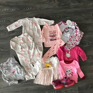 Lot 2 baby girl clothing for 12-18 mo